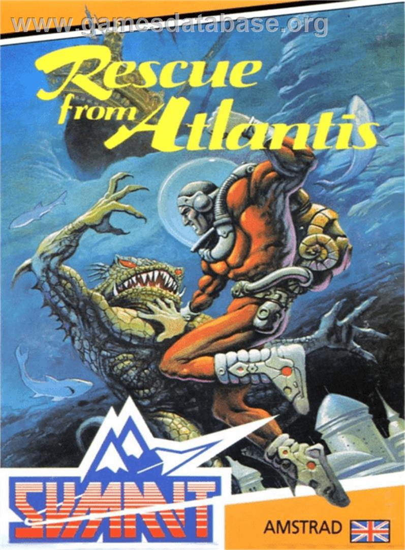 Rescue from Atlantis - Amstrad CPC - Artwork - Box