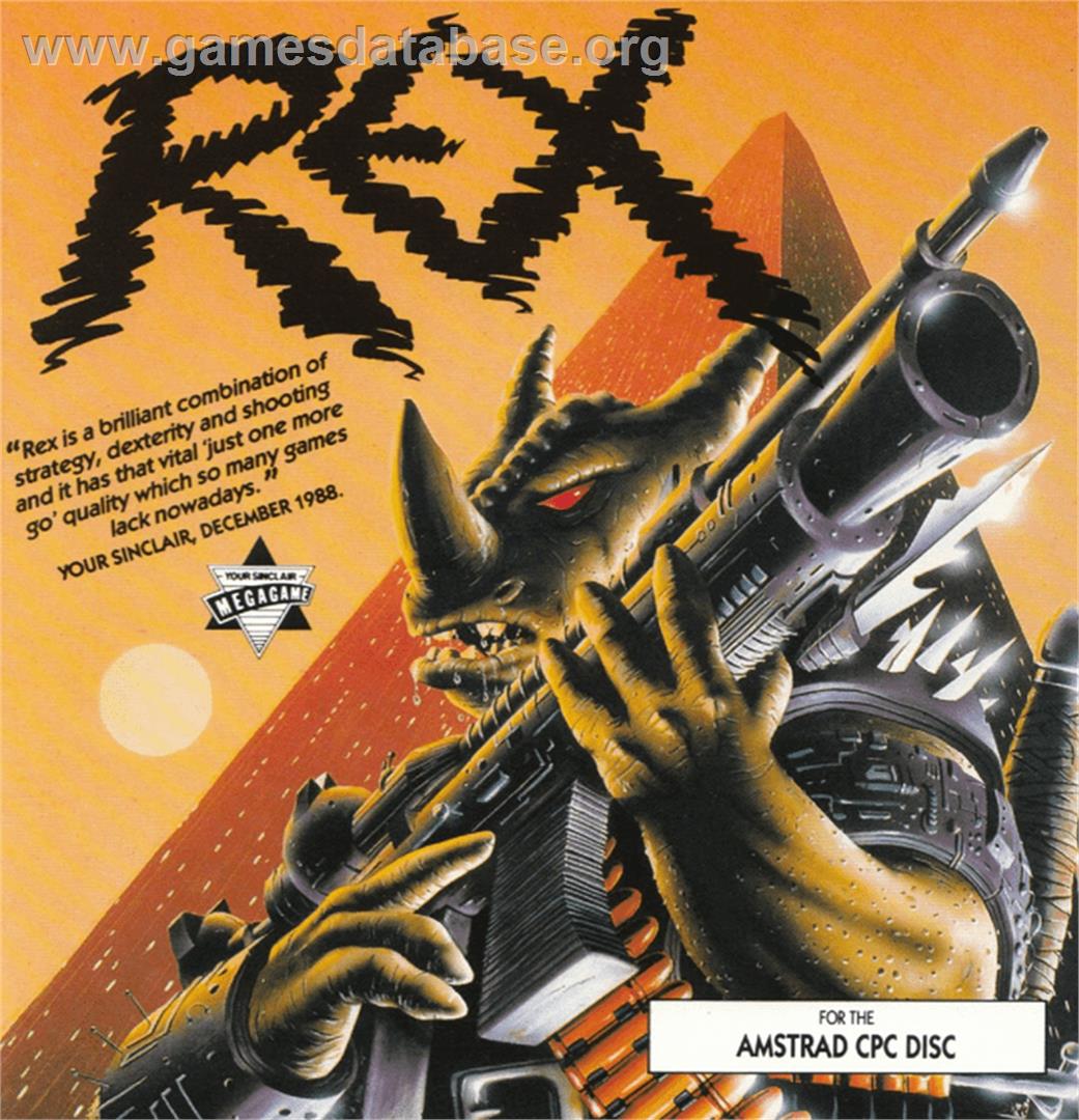 Rex - Amstrad CPC - Artwork - Box