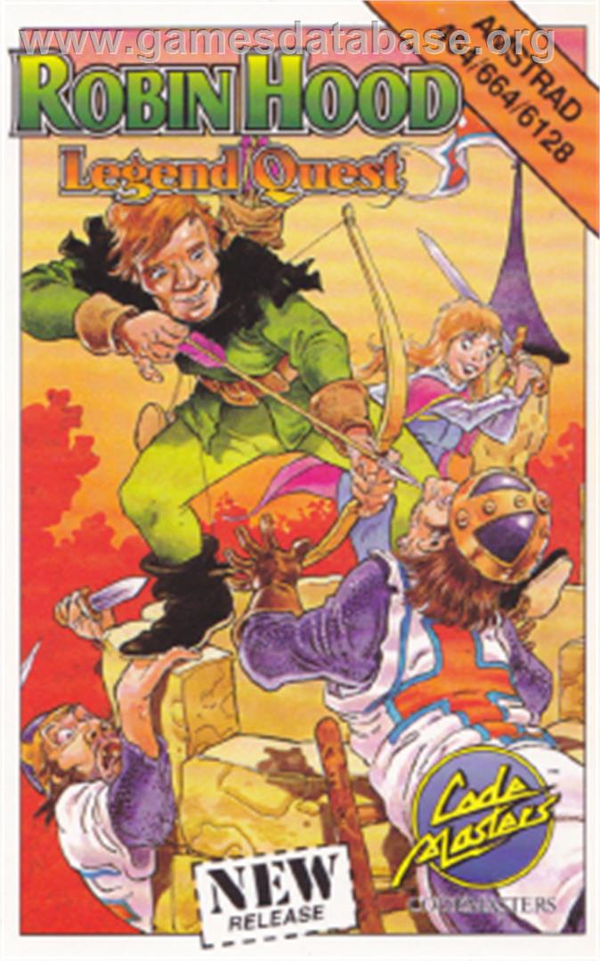 Robin Hood: Legend Quest - Amstrad CPC - Artwork - Box