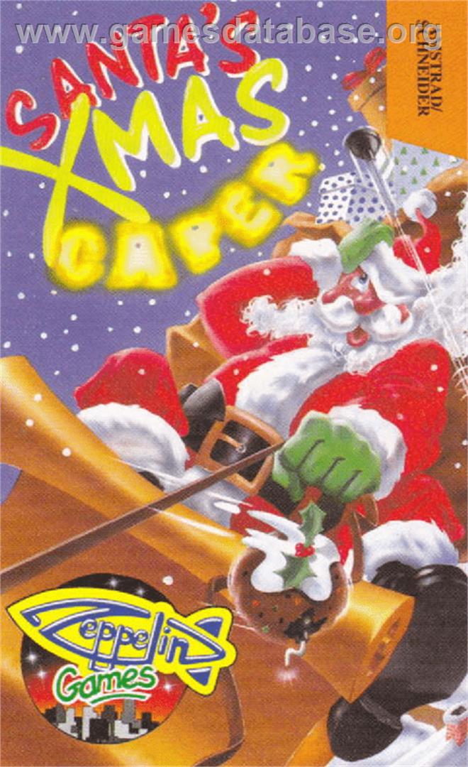 Santa's Xmas Caper - Amstrad CPC - Artwork - Box