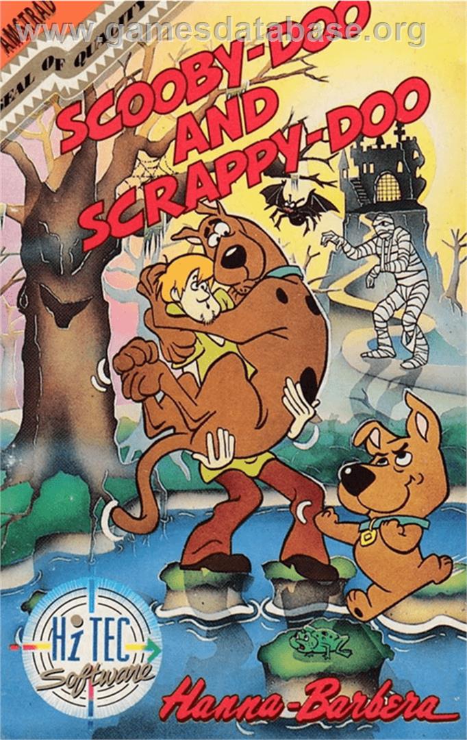 Scooby Doo and Scrappy Doo - Amstrad CPC - Artwork - Box