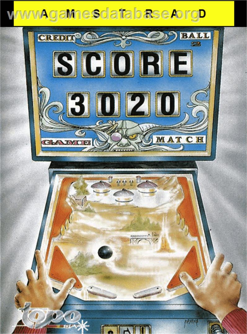 Score 3020 - Amstrad CPC - Artwork - Box