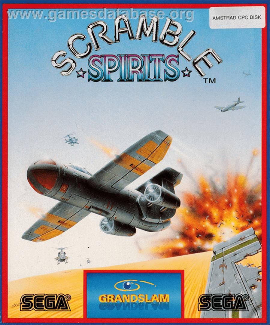 Scramble Spirits - Amstrad CPC - Artwork - Box