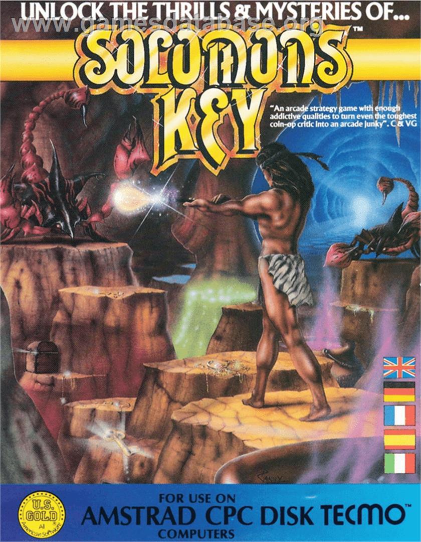Solomon's Key - Amstrad CPC - Artwork - Box
