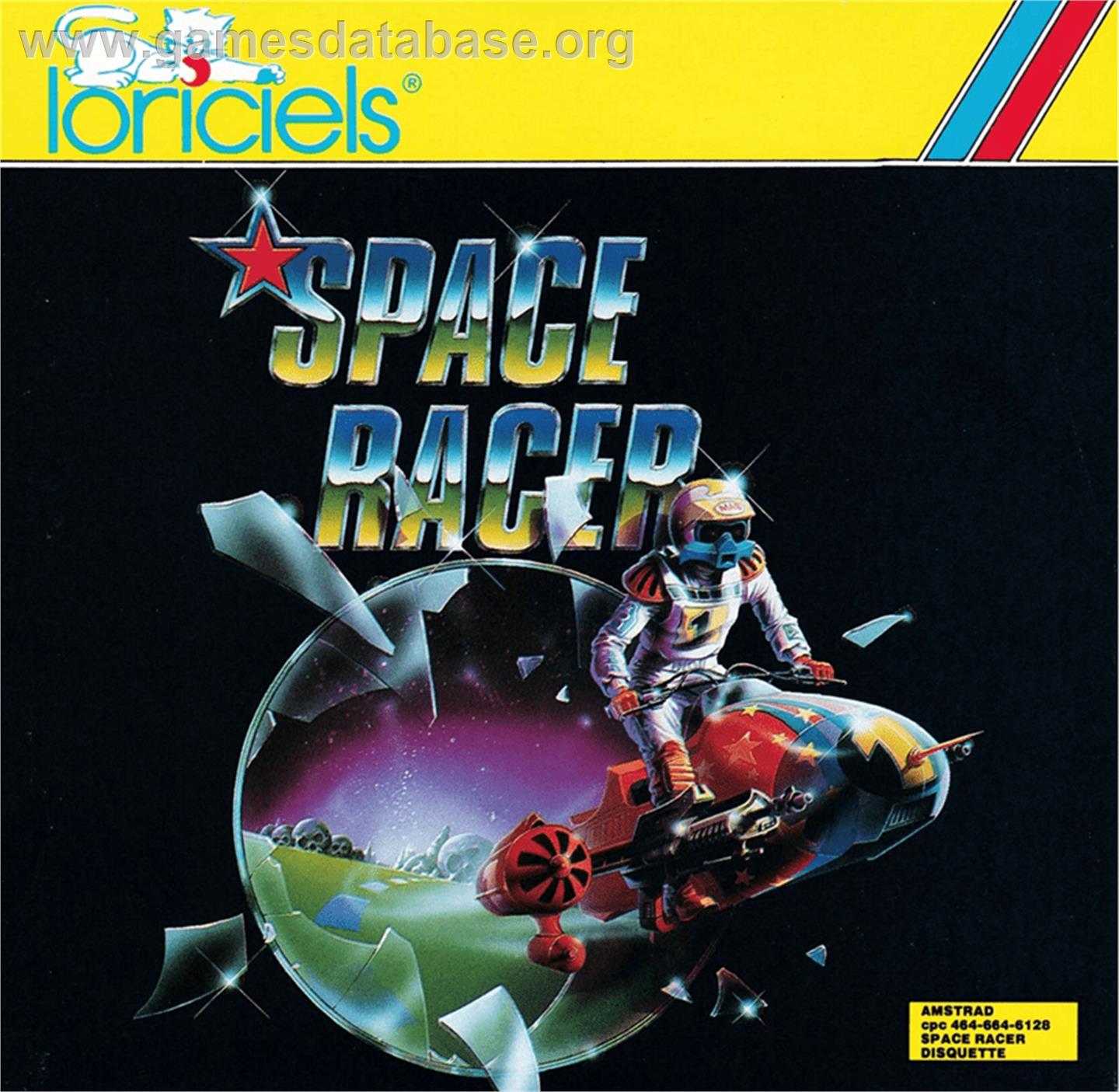 Space Racer - Amstrad CPC - Artwork - Box