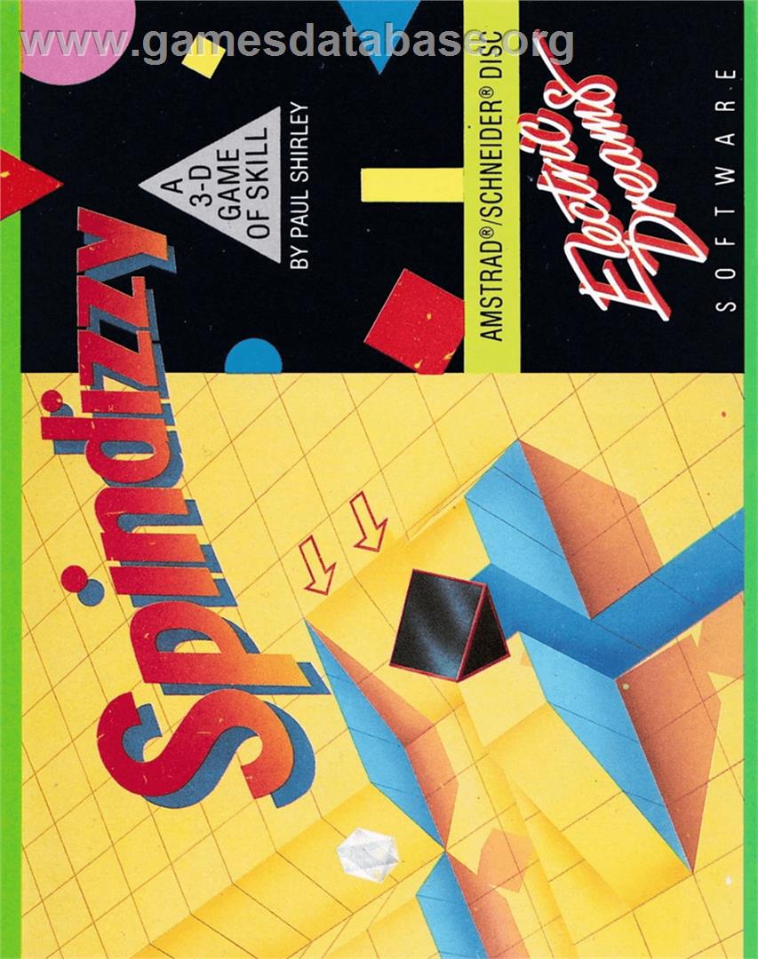 Spindizzy - Amstrad CPC - Artwork - Box