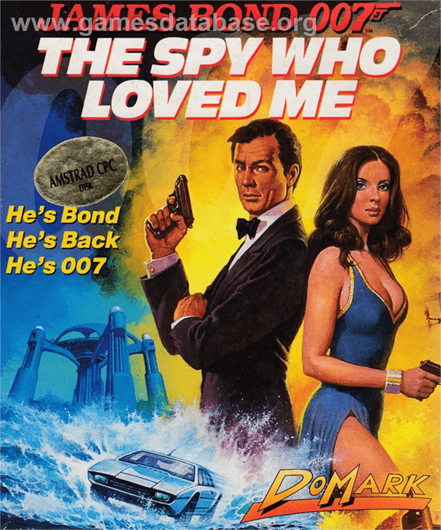 Spy Who Loved Me - Amstrad CPC - Artwork - Box