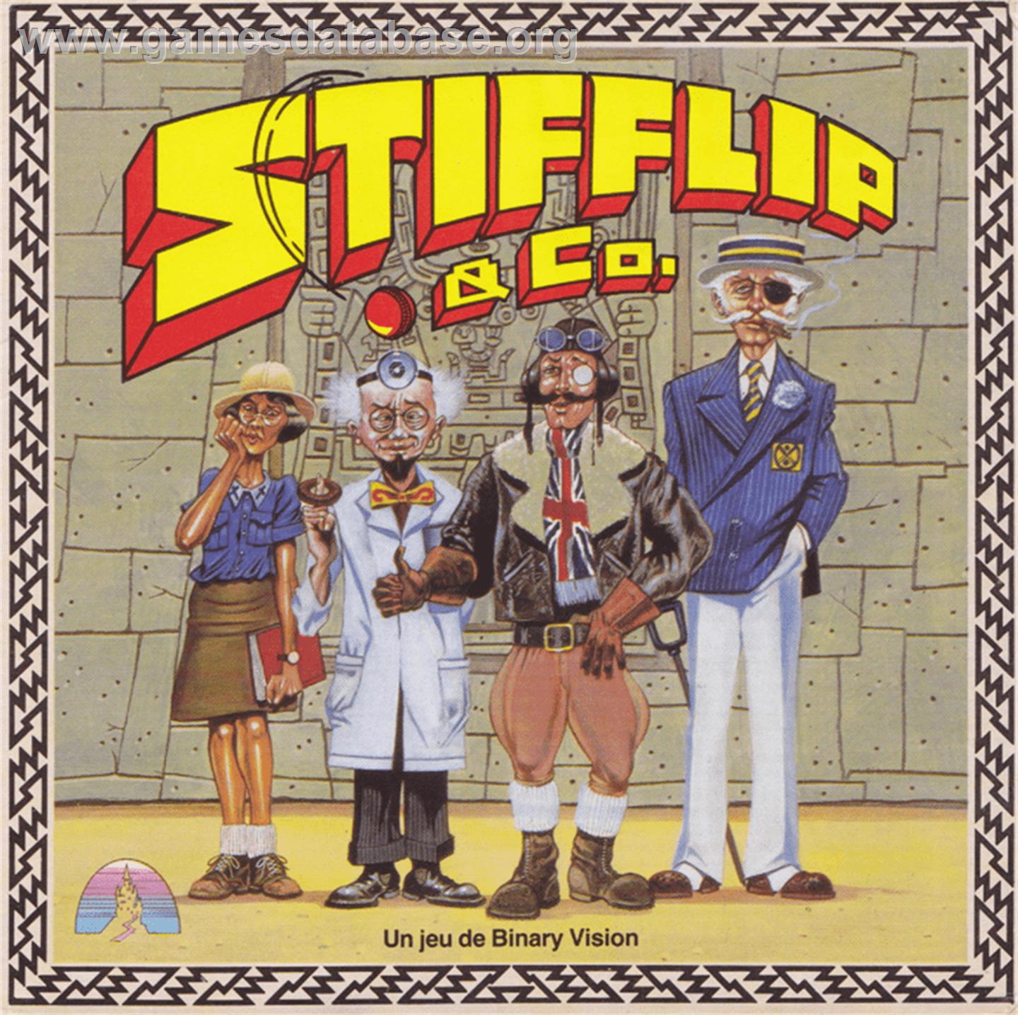 Stifflip & Co. - Amstrad CPC - Artwork - Box