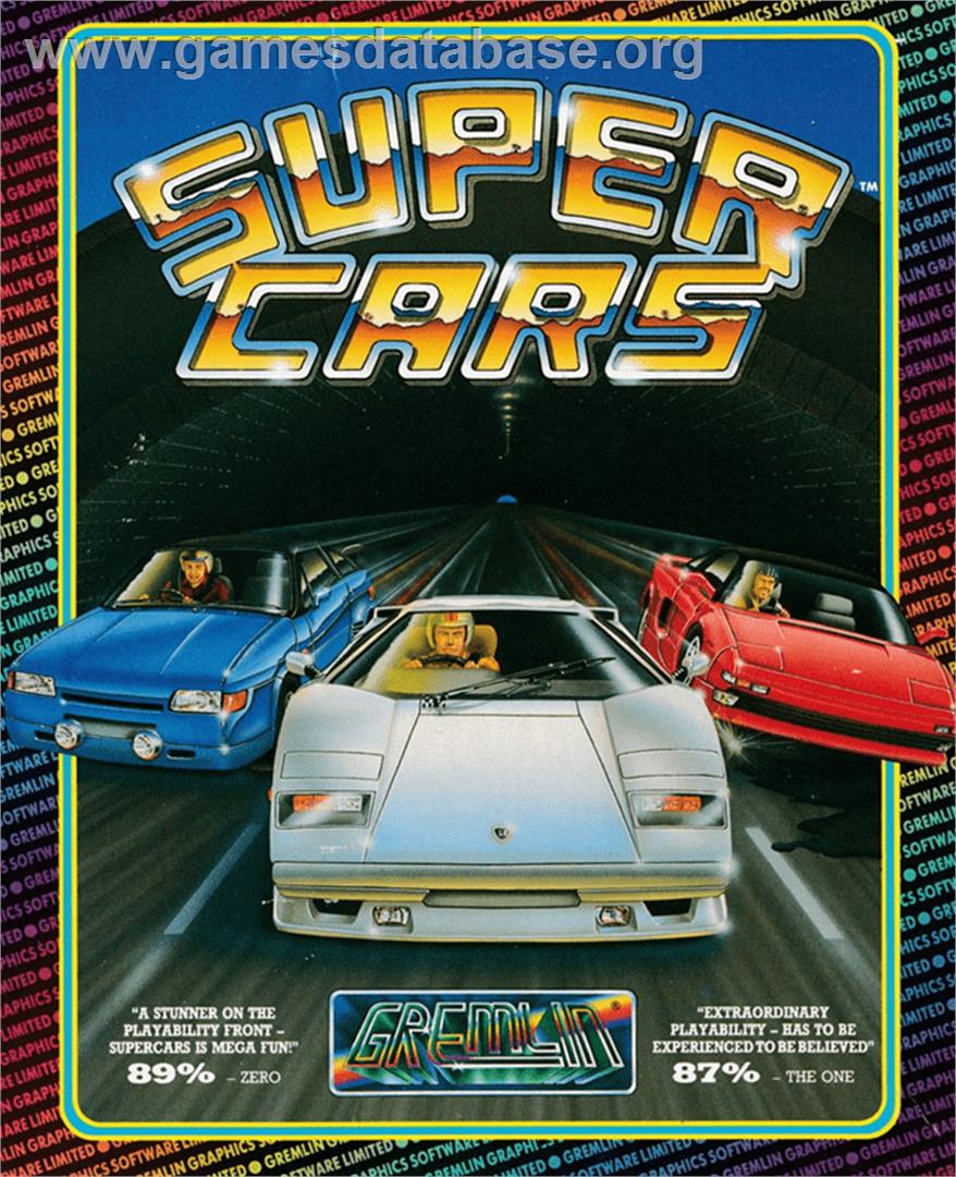 Super Cars - Amstrad CPC - Artwork - Box