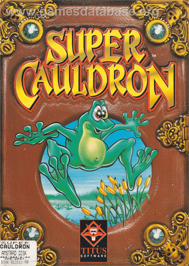 Super Cauldron - Amstrad CPC - Artwork - Box