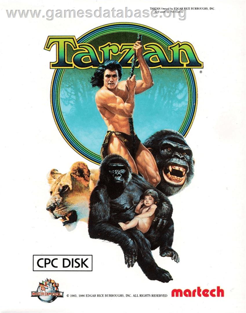Tarzan - Amstrad CPC - Artwork - Box