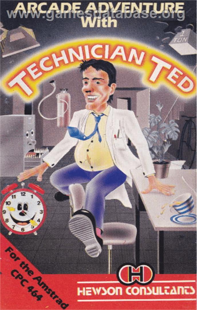 Technician Ted - Amstrad CPC - Artwork - Box
