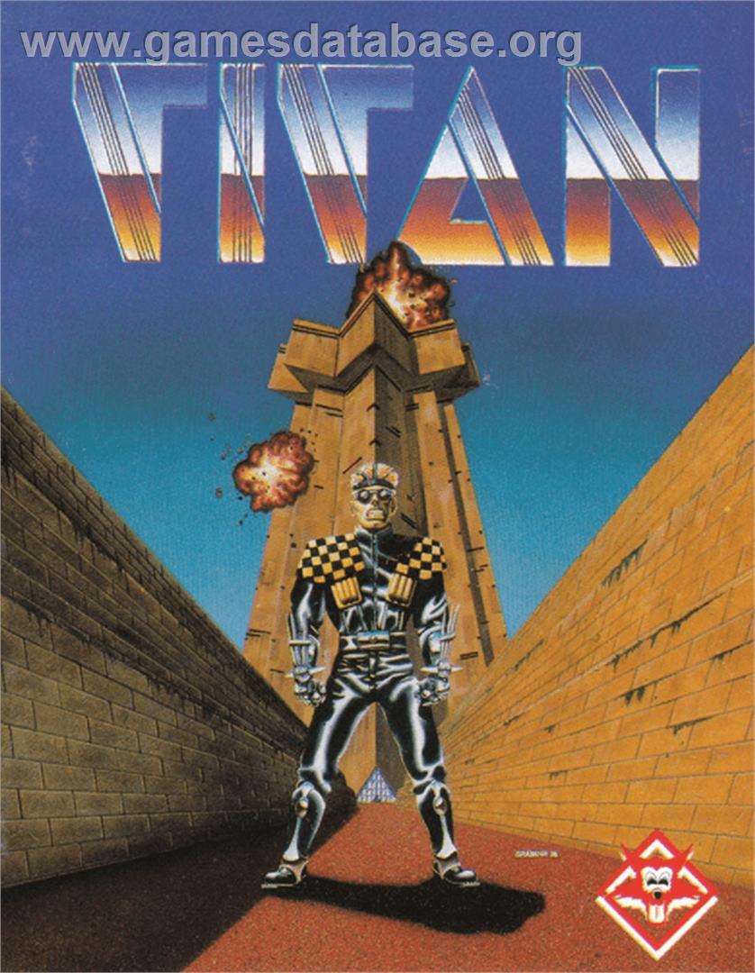 Titan - Amstrad CPC - Artwork - Box