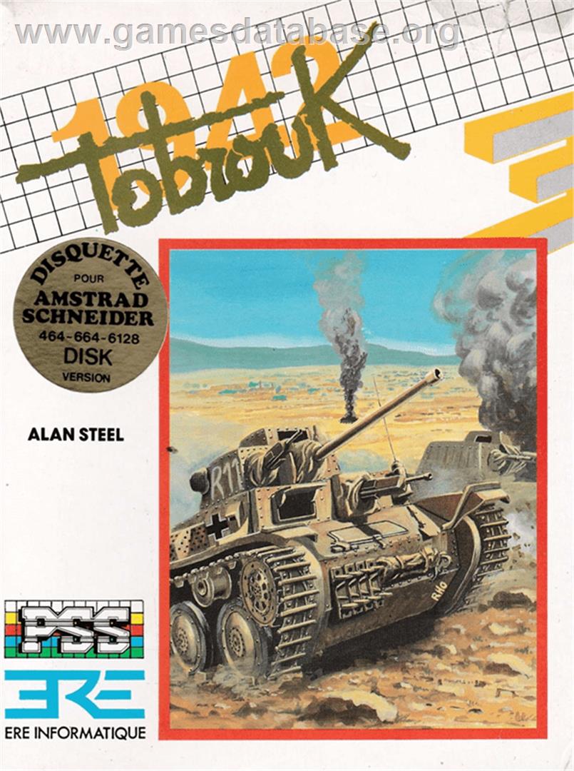 Tobruk: The Clash of Armour - Amstrad CPC - Artwork - Box
