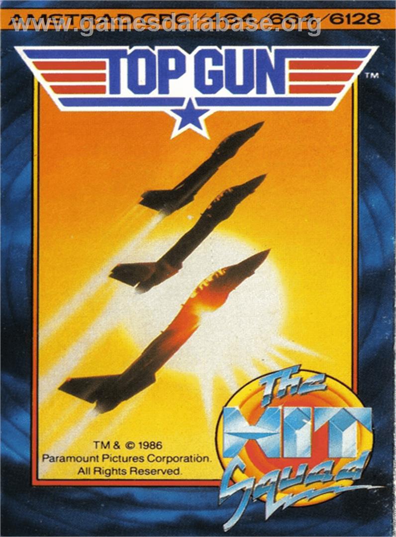 Top Gun - Amstrad CPC - Artwork - Box