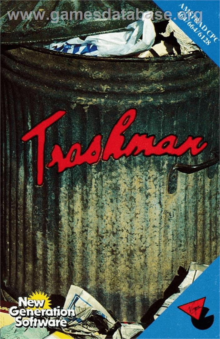 Trashman - Amstrad CPC - Artwork - Box