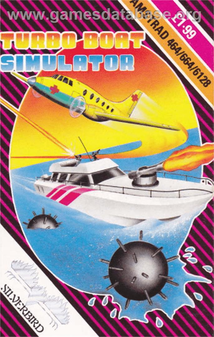 Turbo Boat Simulator - Amstrad CPC - Artwork - Box