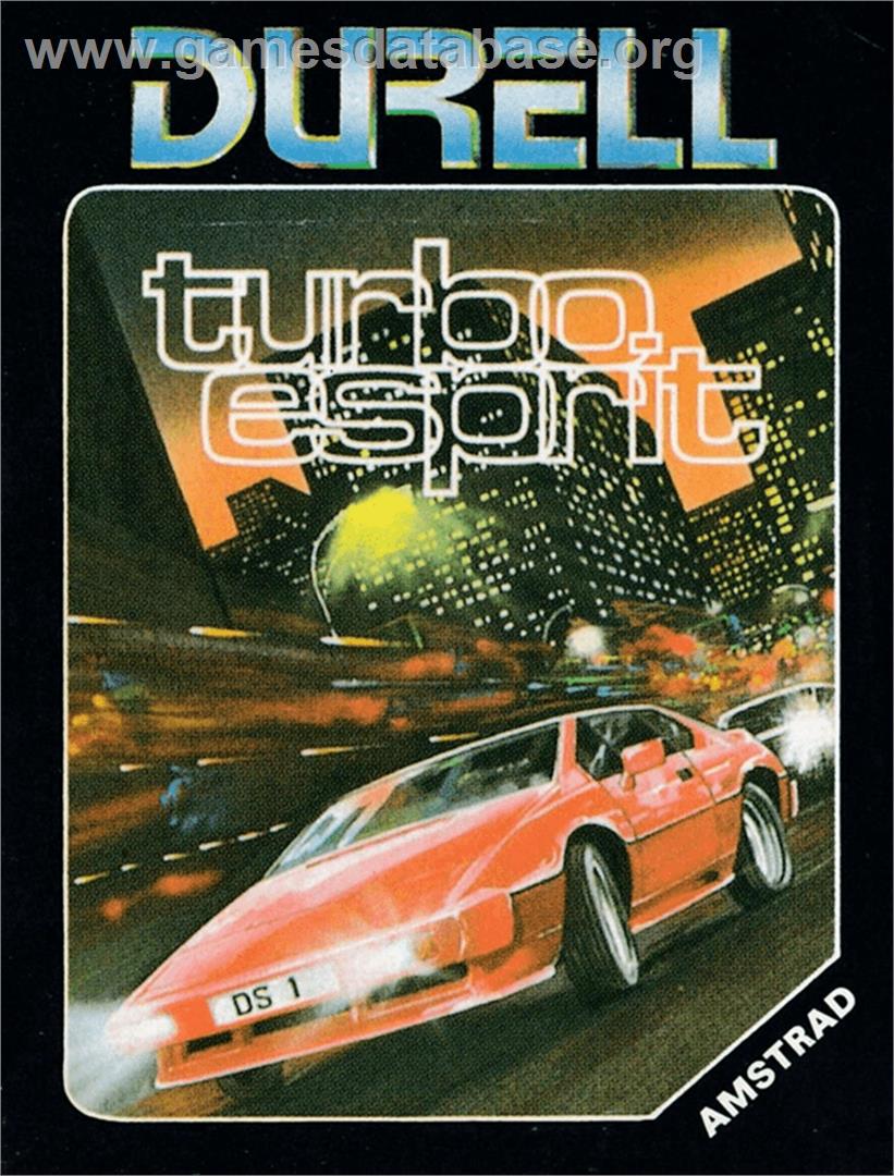 Turbo Esprit - Amstrad CPC - Artwork - Box