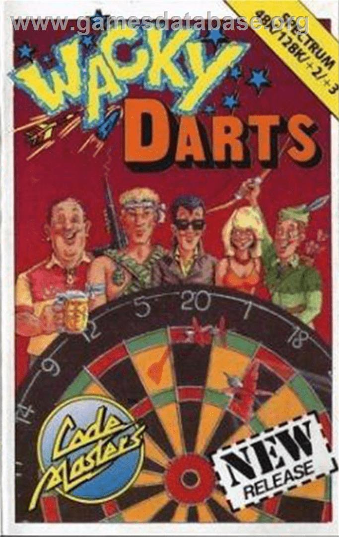 Wacky Darts - Amstrad CPC - Artwork - Box