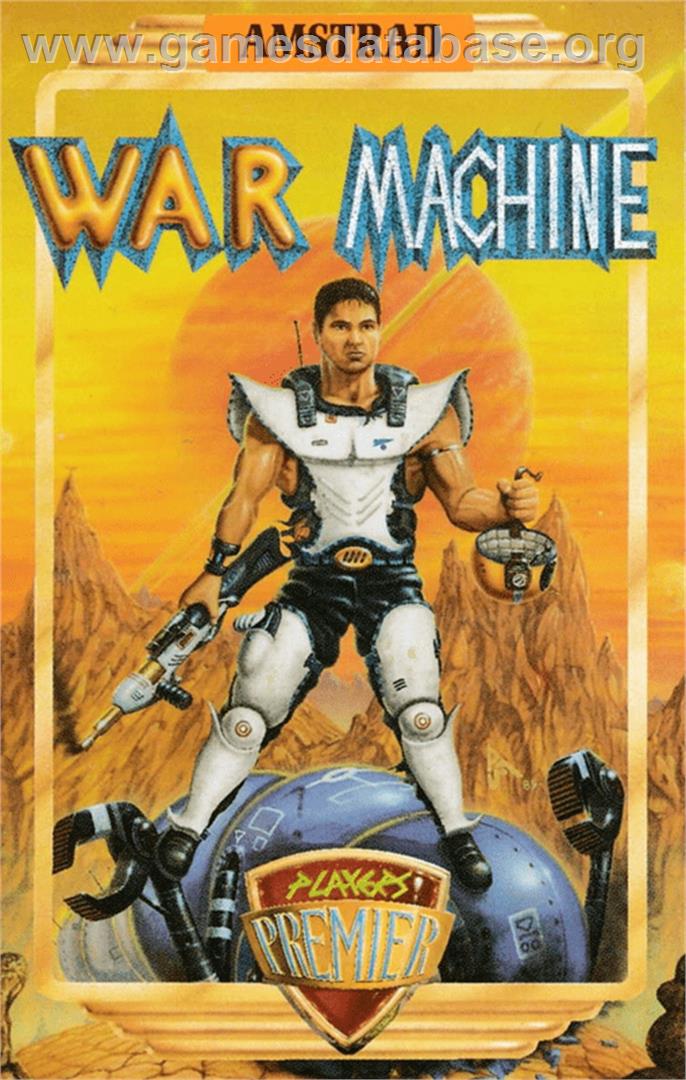 War Machine - Amstrad CPC - Artwork - Box