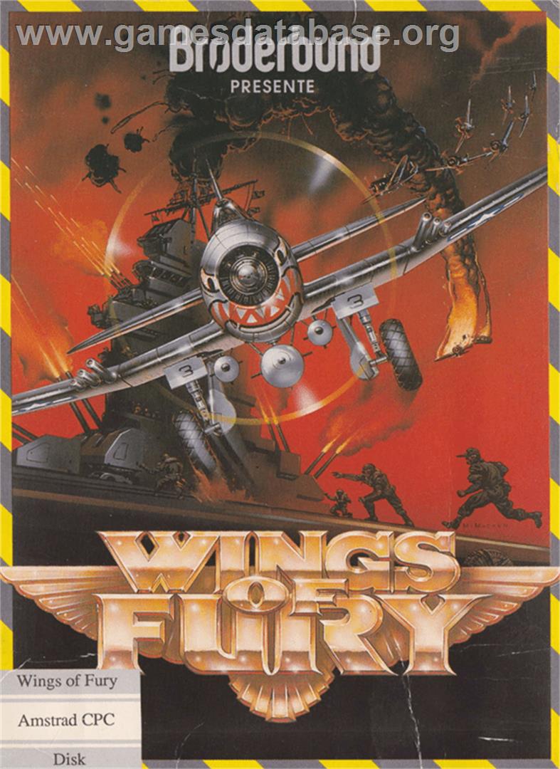 Wings of Fury - Amstrad CPC - Artwork - Box