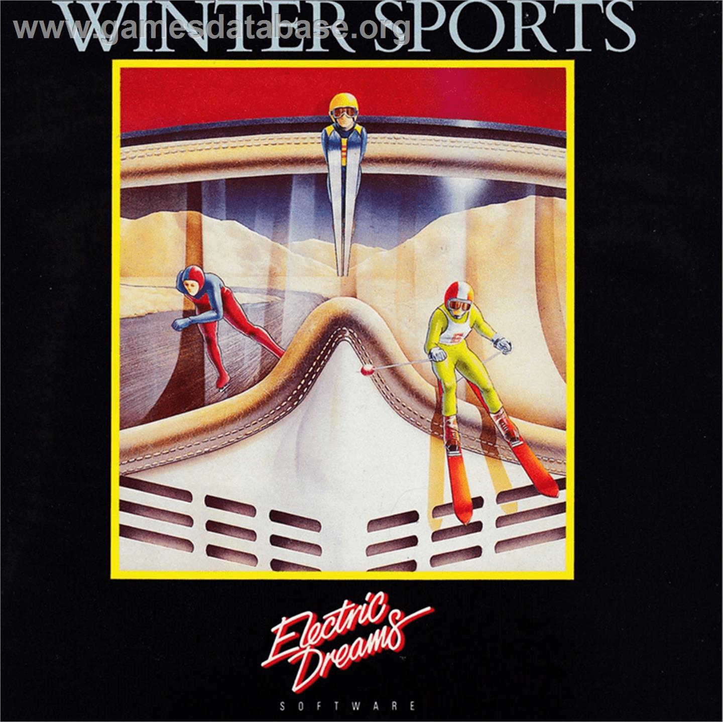 Winter Sports - Amstrad CPC - Artwork - Box
