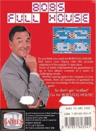 Box back cover for Bob's Full House on the Amstrad CPC.