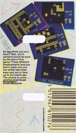 Box back cover for How to be a Hero on the Amstrad CPC.