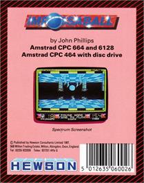 Box back cover for Impossaball on the Amstrad CPC.