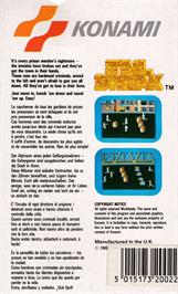 Box back cover for Jail Break on the Amstrad CPC.