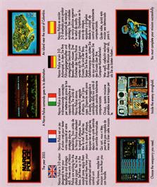 Box back cover for Narco Police on the Amstrad CPC.