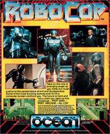 Box back cover for Robocop 2 on the Amstrad CPC.