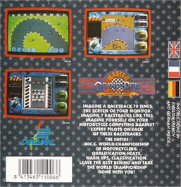 Box back cover for Rock Star Ate my Hamster on the Amstrad CPC.