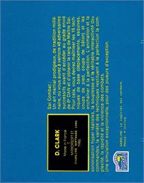 Box back cover for Sai Combat on the Amstrad CPC.