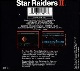 Box back cover for Star Raiders 2 on the Amstrad CPC.