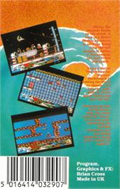 Box back cover for Titanic Blinky on the Amstrad CPC.