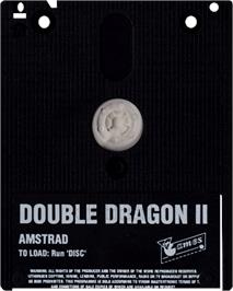 Cartridge artwork for Double Dragon II - The Revenge on the Amstrad CPC.
