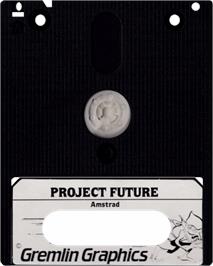 Cartridge artwork for Future on the Amstrad CPC.