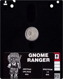 Cartridge artwork for Gnome Ranger on the Amstrad CPC.