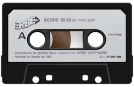Cartridge artwork for Score 3020 on the Amstrad CPC.