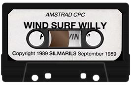 Cartridge artwork for Windsurf Willy on the Amstrad CPC.