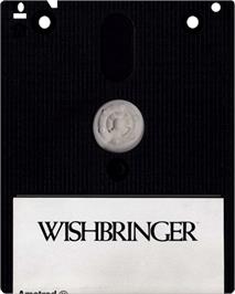 Cartridge artwork for Wishbringer on the Amstrad CPC.