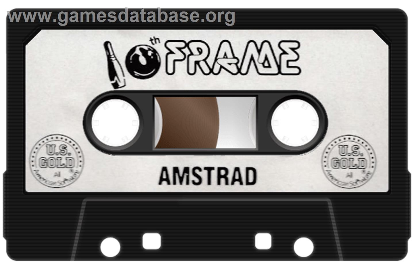 10th Frame - Amstrad CPC - Artwork - Cartridge