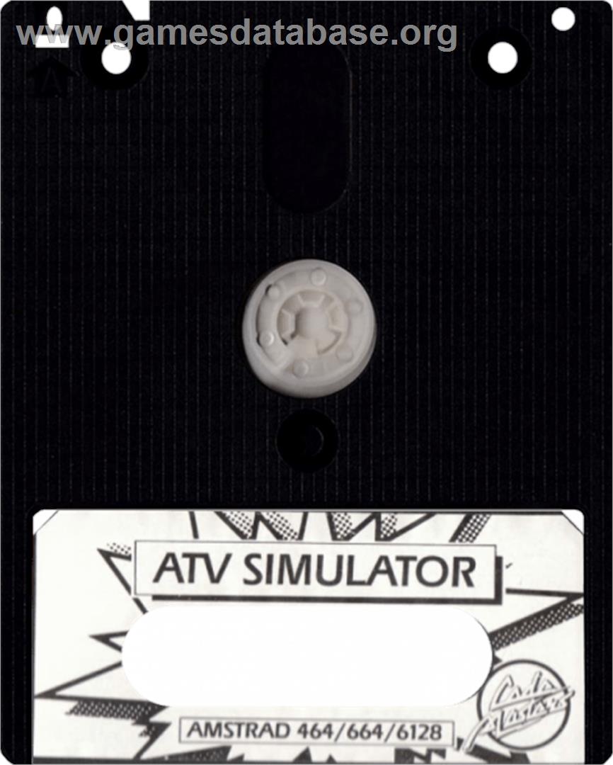 ATV Simulator - Amstrad CPC - Artwork - Cartridge