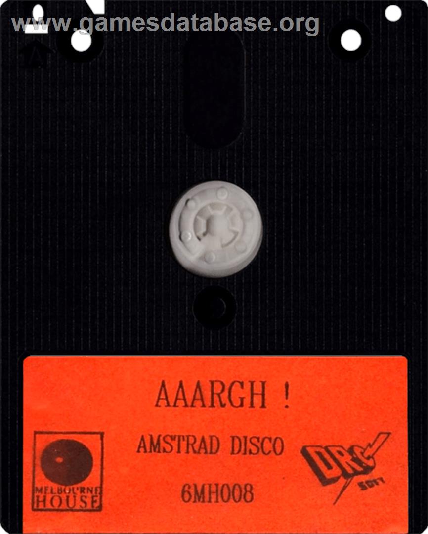 Aaargh - Amstrad CPC - Artwork - Cartridge