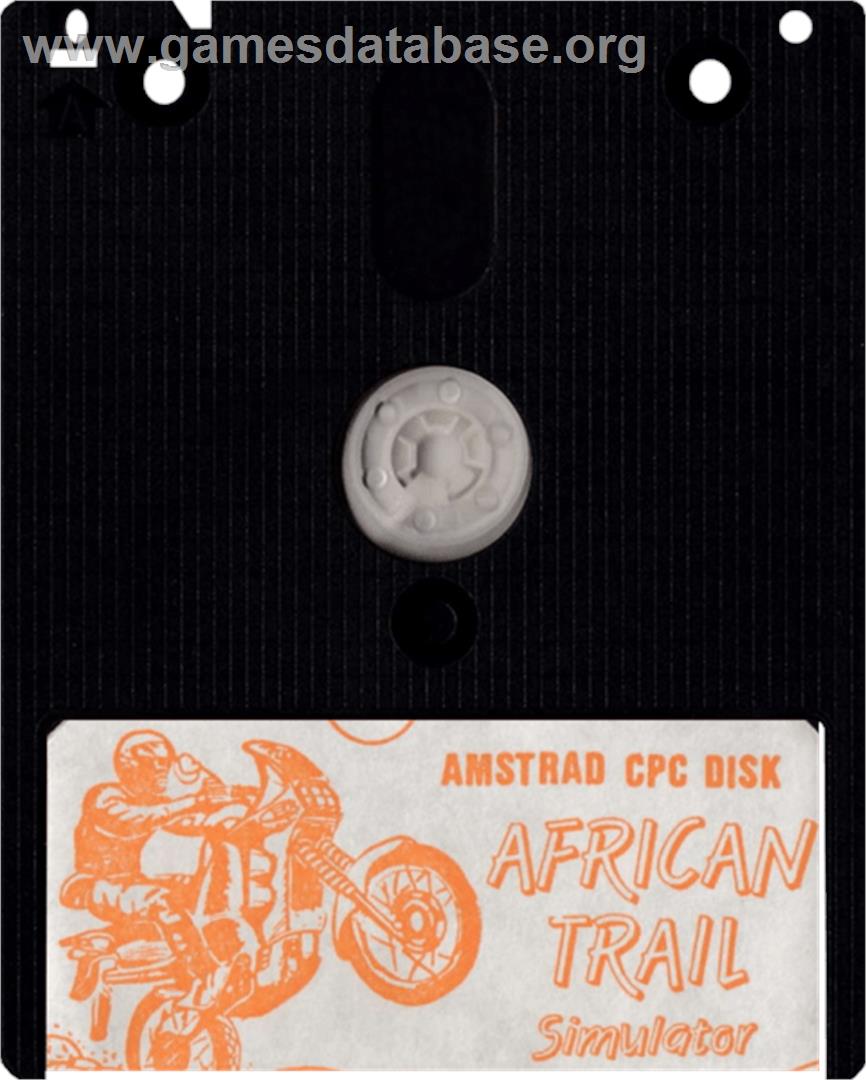 African Trail Simulator - Amstrad CPC - Artwork - Cartridge
