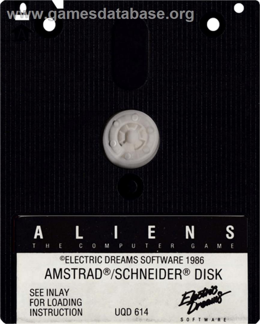 Aliens - Amstrad CPC - Artwork - Cartridge