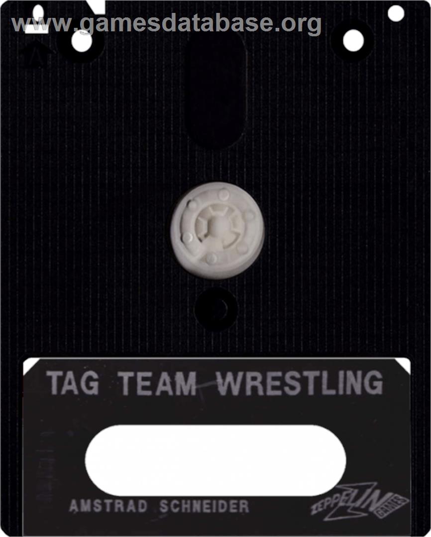 American Tag Team Wrestling - Amstrad CPC - Artwork - Cartridge