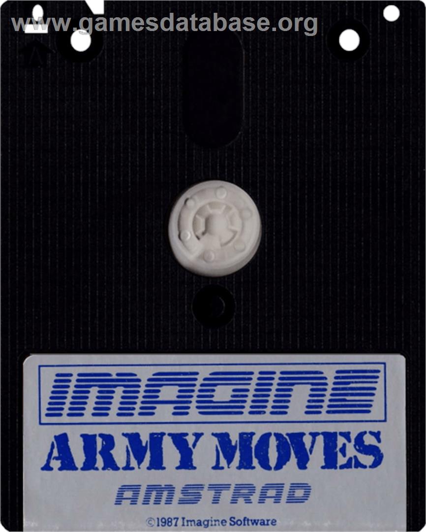 Army Moves - Amstrad CPC - Artwork - Cartridge