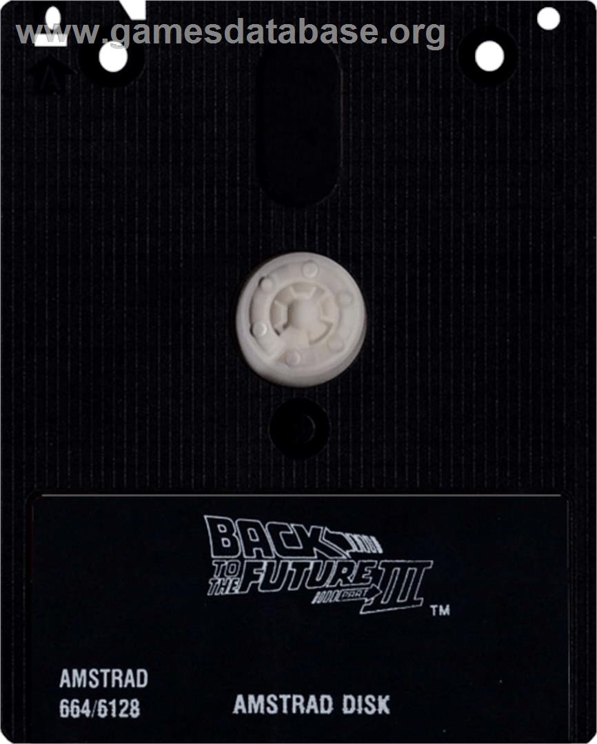 Back to the Future 3 - Amstrad CPC - Artwork - Cartridge